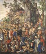 Albrecht Durer The Martyrdom of the ten thousand Sweden oil painting artist